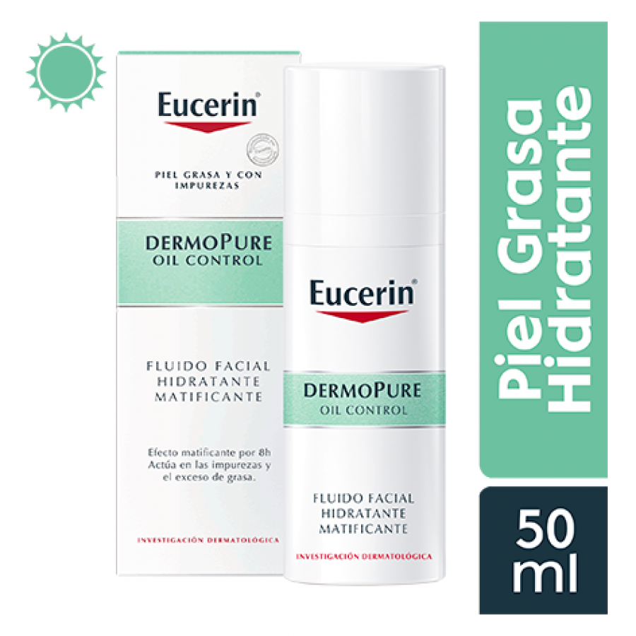 EUCERIN DERMOPURE FLUIDO FACIAL MATIFICANTE 50 ML