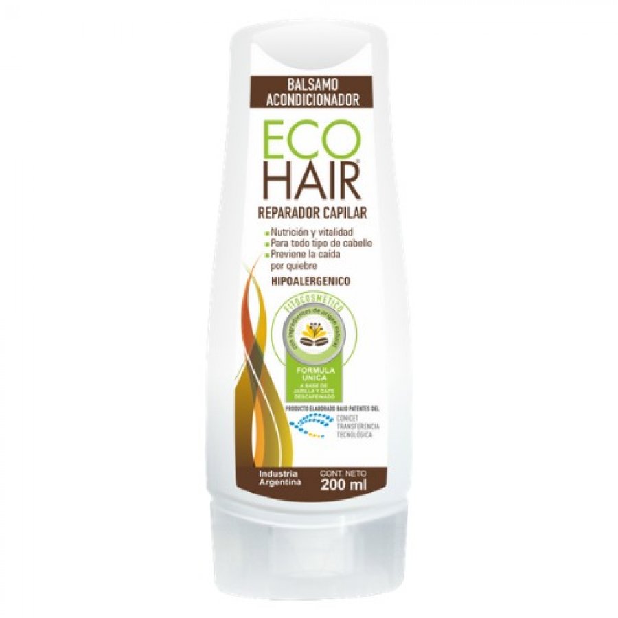 ECOHAIR BÁLSAMO ACONDICIONADOR REPARADOR CAPILAR 200ML