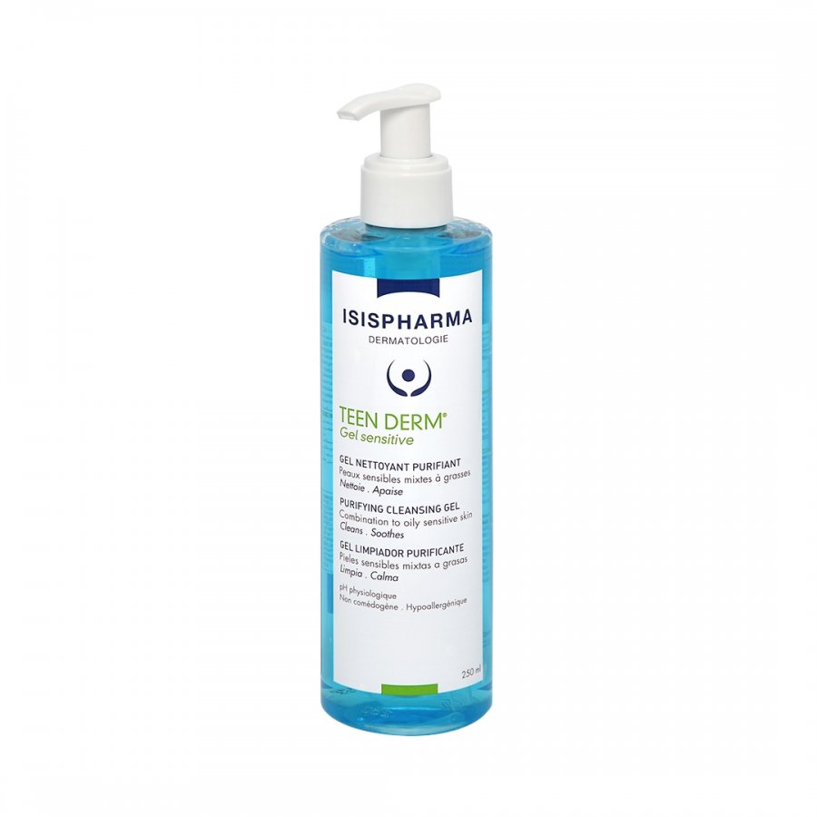 TEEN DERM GEL SENSITIVE X 250ML
