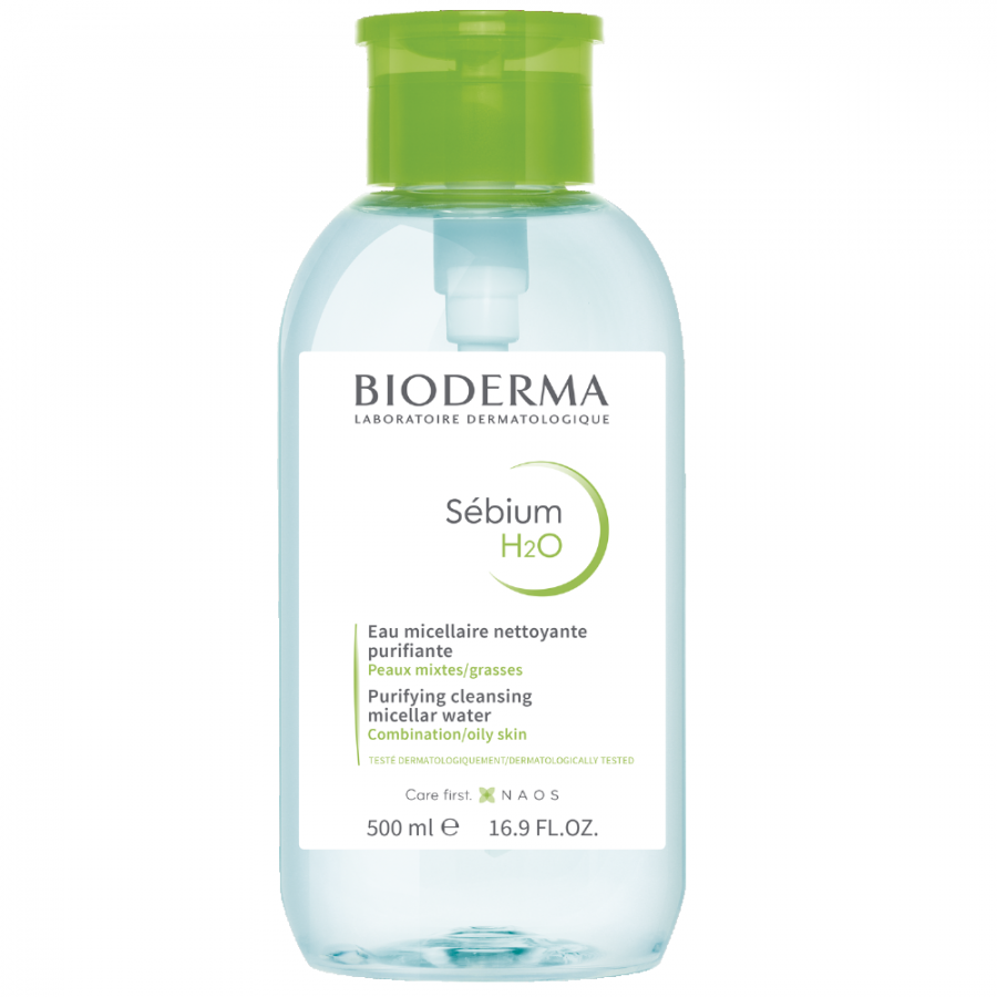 SEBIUM H2O SOLUCION MICELAR 500ML