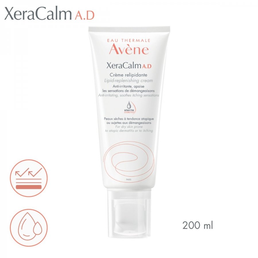 AVENE XERACALM A.D CREMA RELIPIDIZANTE  200ML