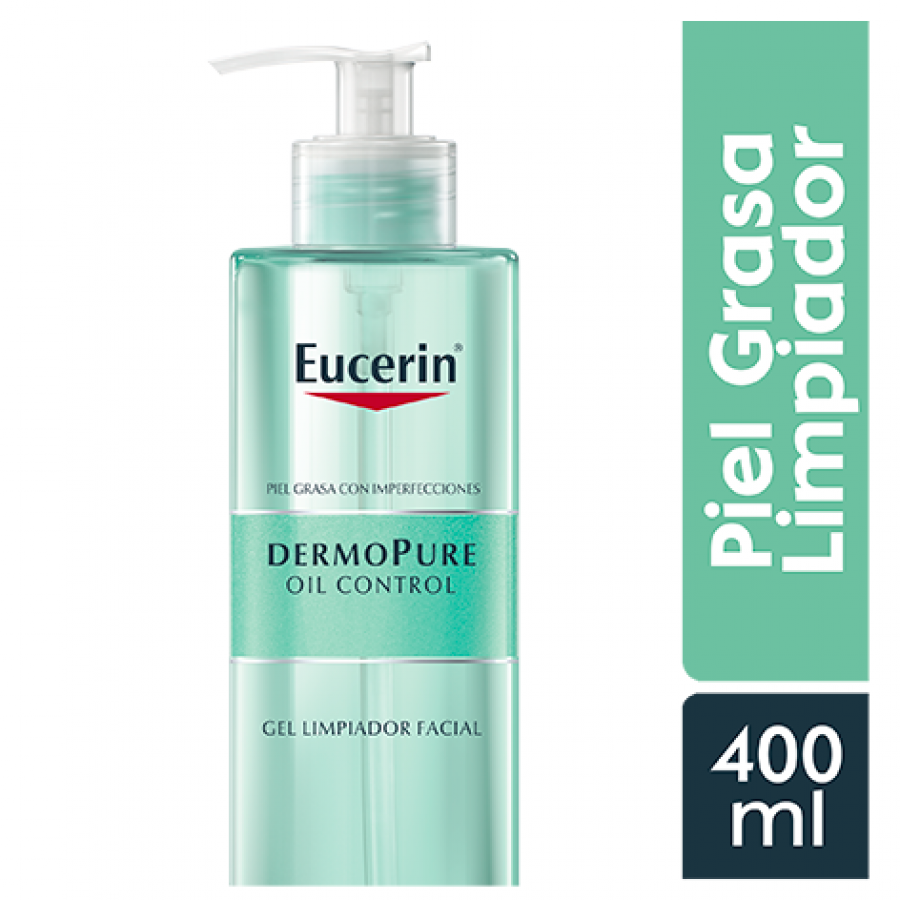 EUCERIN DERMOPURE OIL CONTROL GEL LIMPIADOR 400ML