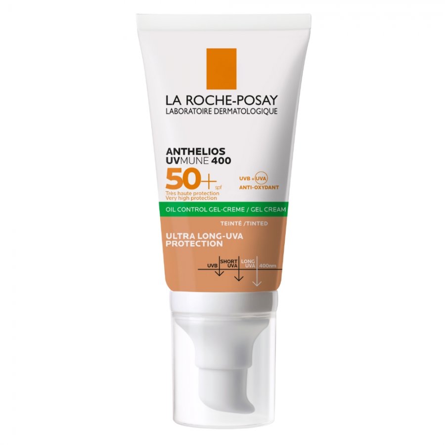 ANTHELIOS UVMUNE 400 OIL CONTROL GEL CREMA COLOR SPF50+ 50ML