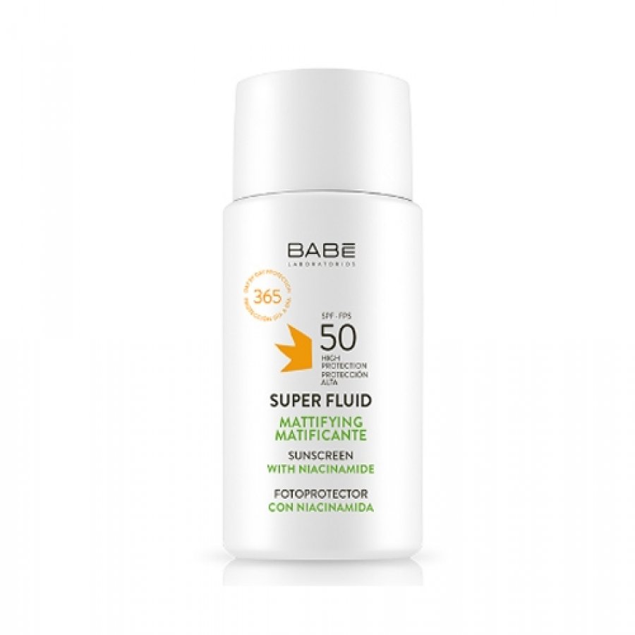 BABE FOTOPROTECTOR SUPER FLUIDO MATIFICANTE SPF50+ 50ML.