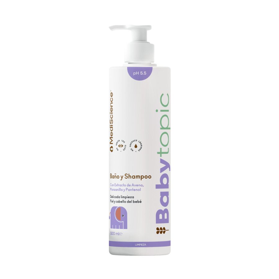 BABYTOPIC PEDIATRICS CUERPO Y CABELLO 500ML
