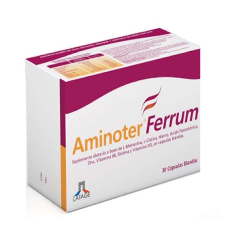 AMINOTER FERRUM 30 CAPSULAS