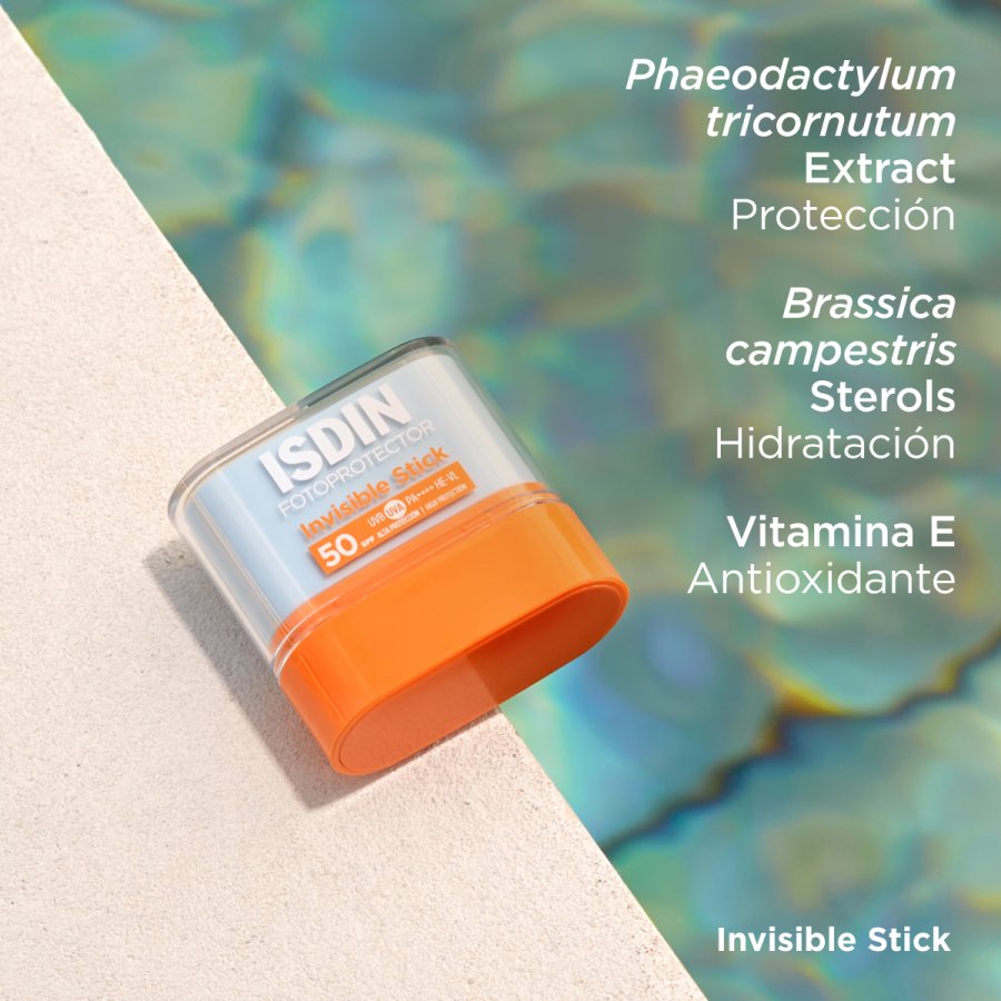 ISDIN FOTOPROTECTOR INVISIBLE STICK SPF 50 10GR