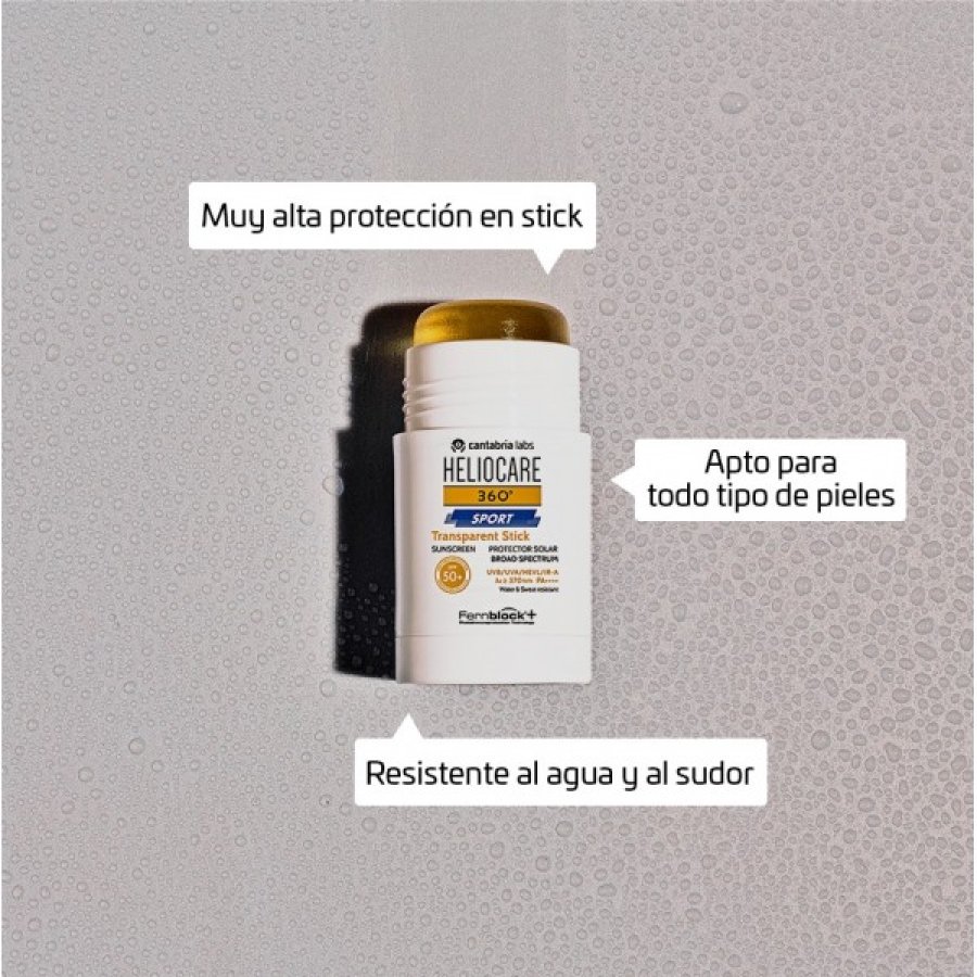 HELIOCARE 360° SPORT TRANSPARENT STICK SPF 50+ 25G