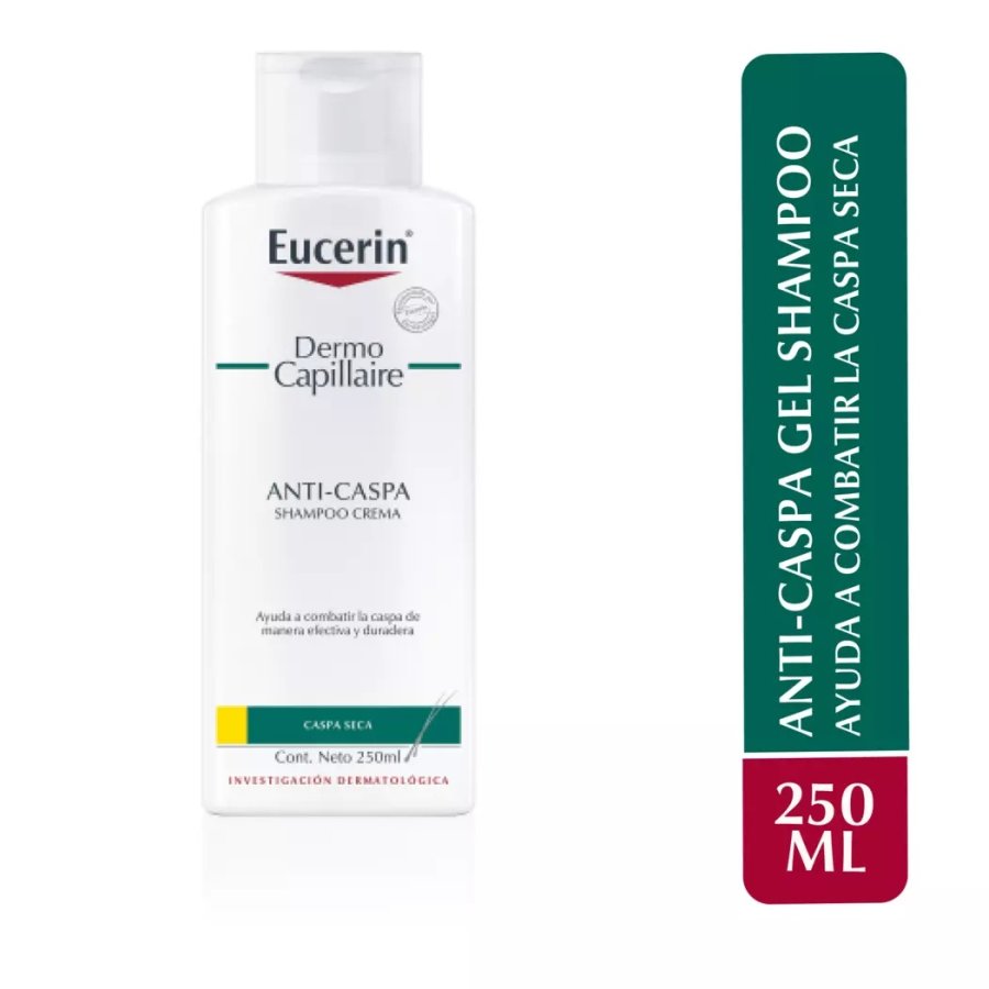 EUCERIN DERMOCAPILLAIRE SHAMPOO ANTICASPA SECA 250ML