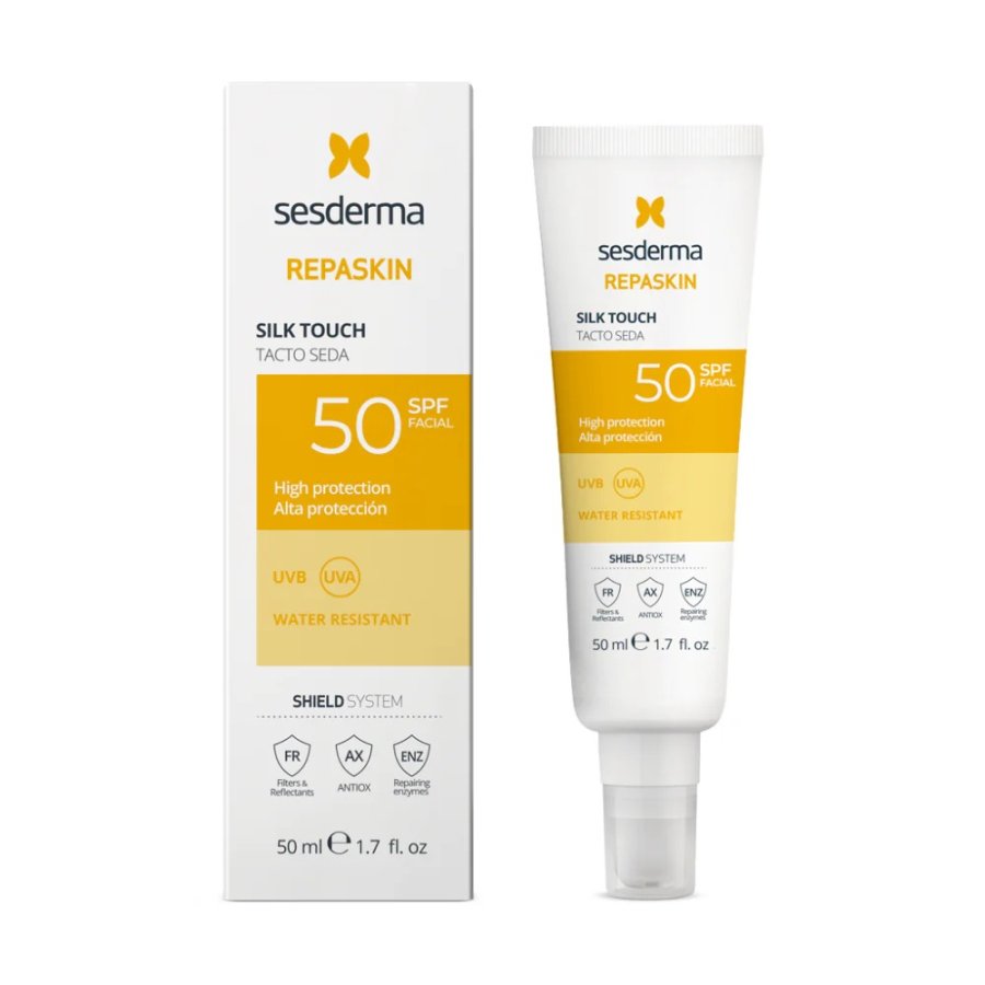 REPASKIN TACTO SEDA FACIAL SPF50+ 50ML