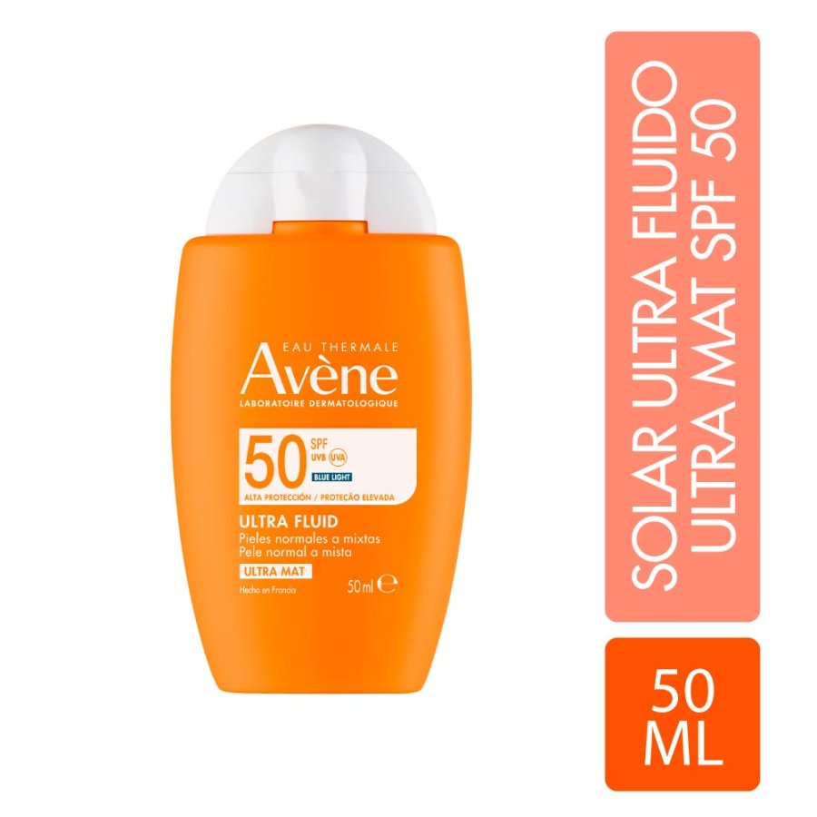 AVENE PROTECTOR SOLAR ULTRA FLUIDO ULTRA MAT SPF50+ 50 ML