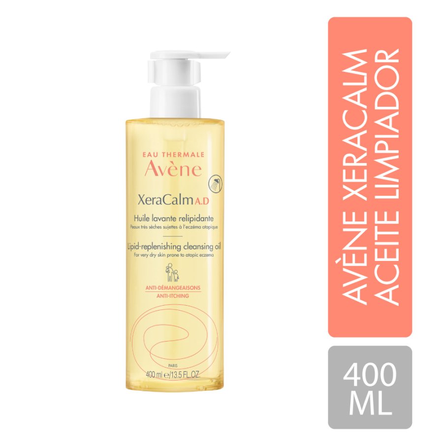 AVENE XERACALM ACEITE LIMPIADOR A.D 400ML
