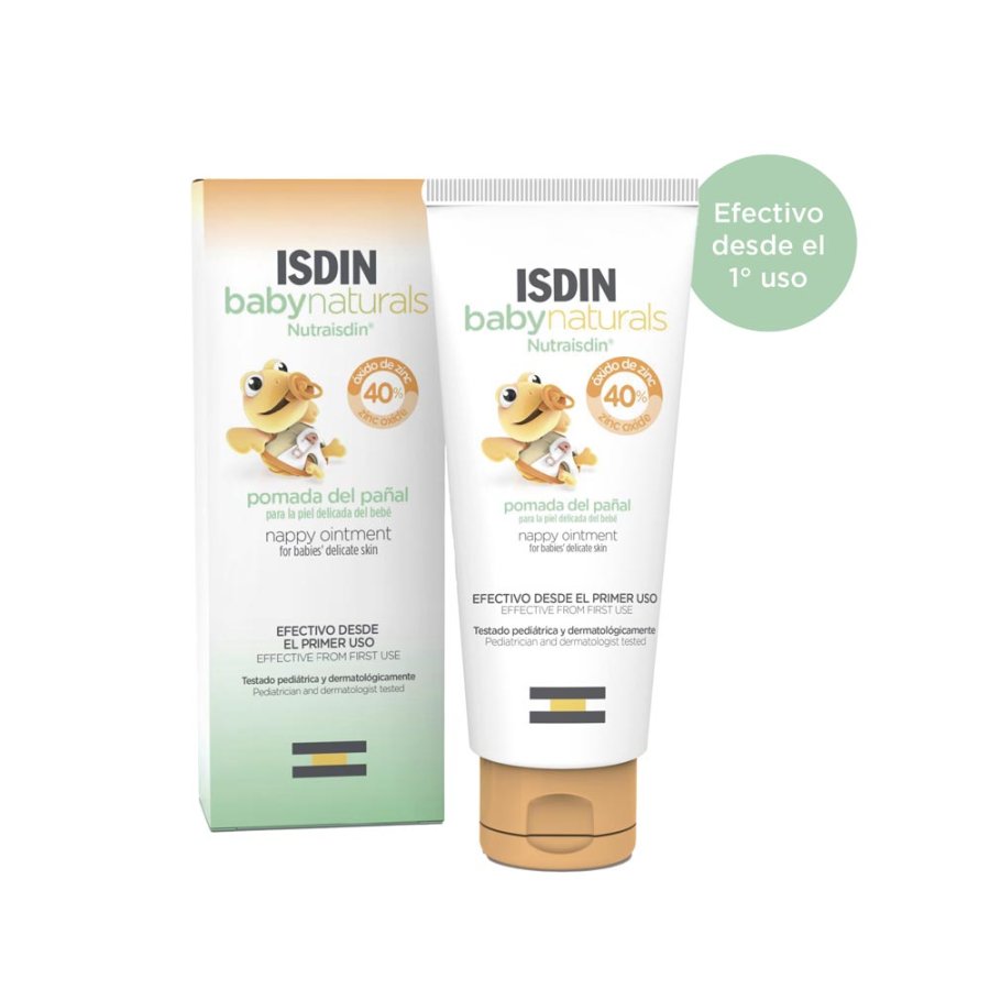 ISDIN BABYNATURALS POMADA DEL PAÑAL PARA LA PIEL DELICADA DEL BEBÉ 100 ML