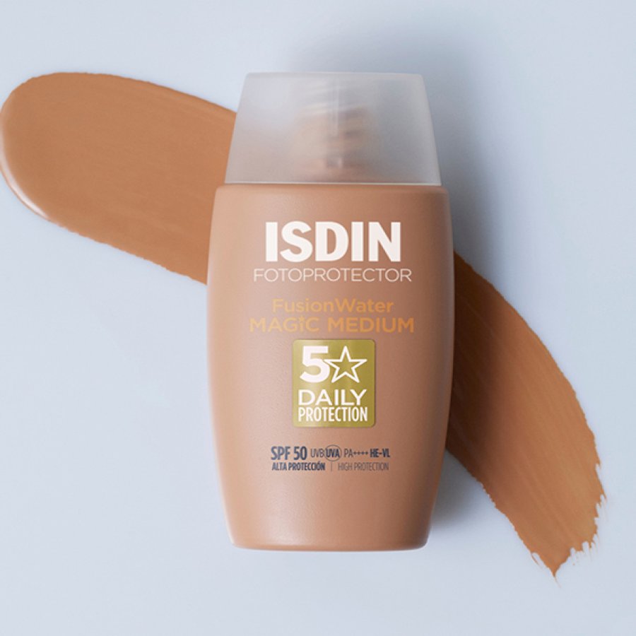 ISDIN FOTOPROTECTOR FUSION WATER MAGIC MEDIUM SPF 50  50ML