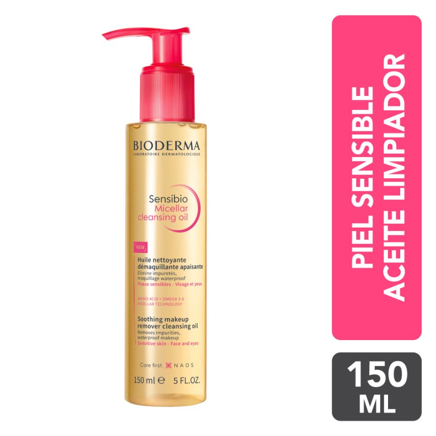 SENSIBIO HUILE ACEITE MICELAR  PIEL SENSIBLE 150 ML