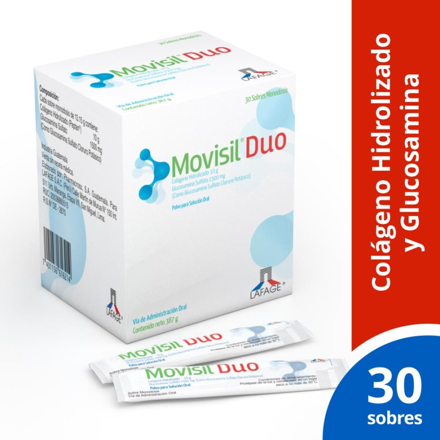MOVISIL DUO POLVO PARA SOLUCIÓN ORAL 30 SOBRES