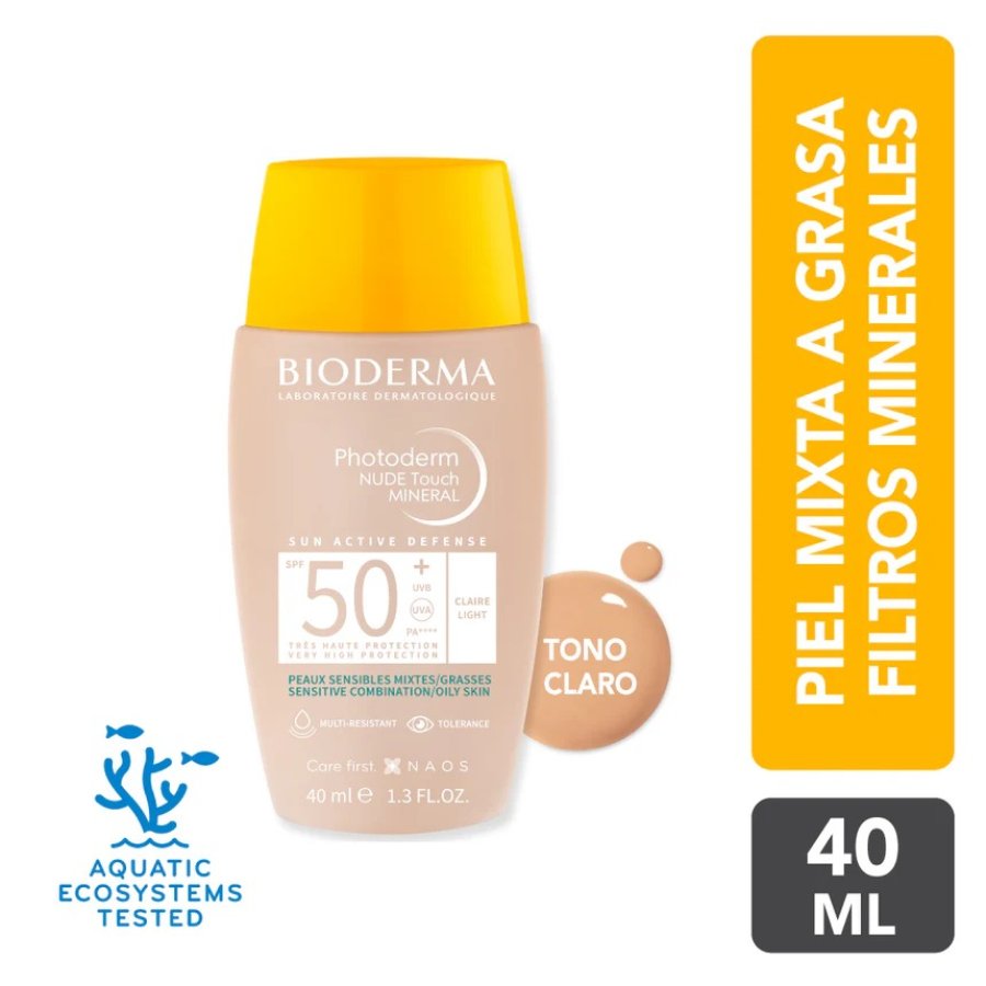PHOTODERM NUDE TOUCH MINERAL SPF 50+ CLAIRE 40ML