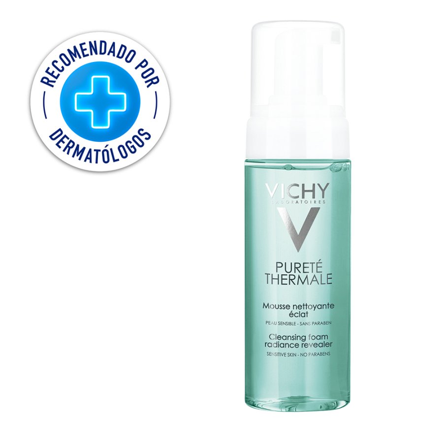 VICHY PURETE THERMALE MOUSSE ESPUMA LIMPIADORA REVELADORA DE LUMINOCIDAD 150 ML