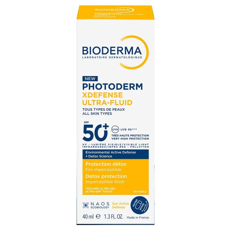 PHOTODERM XDEFENSE ULTRA-FLUID SPF50+ INVISIBLE SIN COLOR