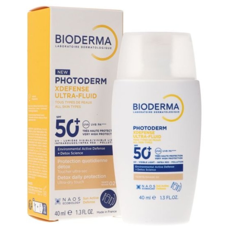 PHOTODERM XDEFENSE ULTRA-FLUID SPF50+ TONO 02 40ML
