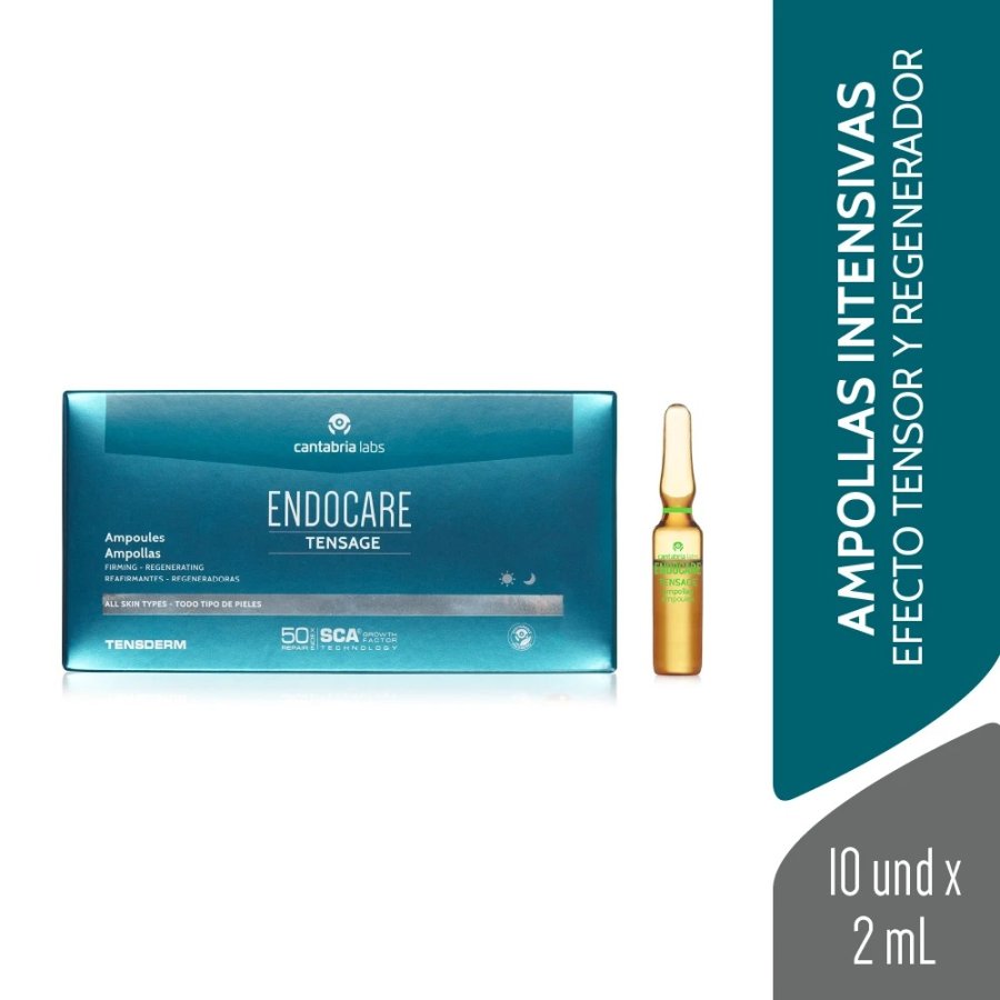 ENDOCARE TENSAGE 10 AMPOLLAS 2ML