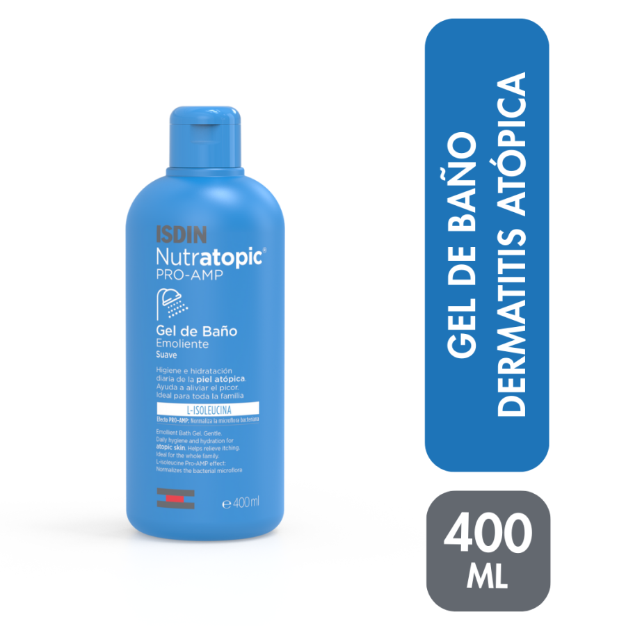NUTRATOPIC PRO-AMP GEL DE BAÑO 400ML