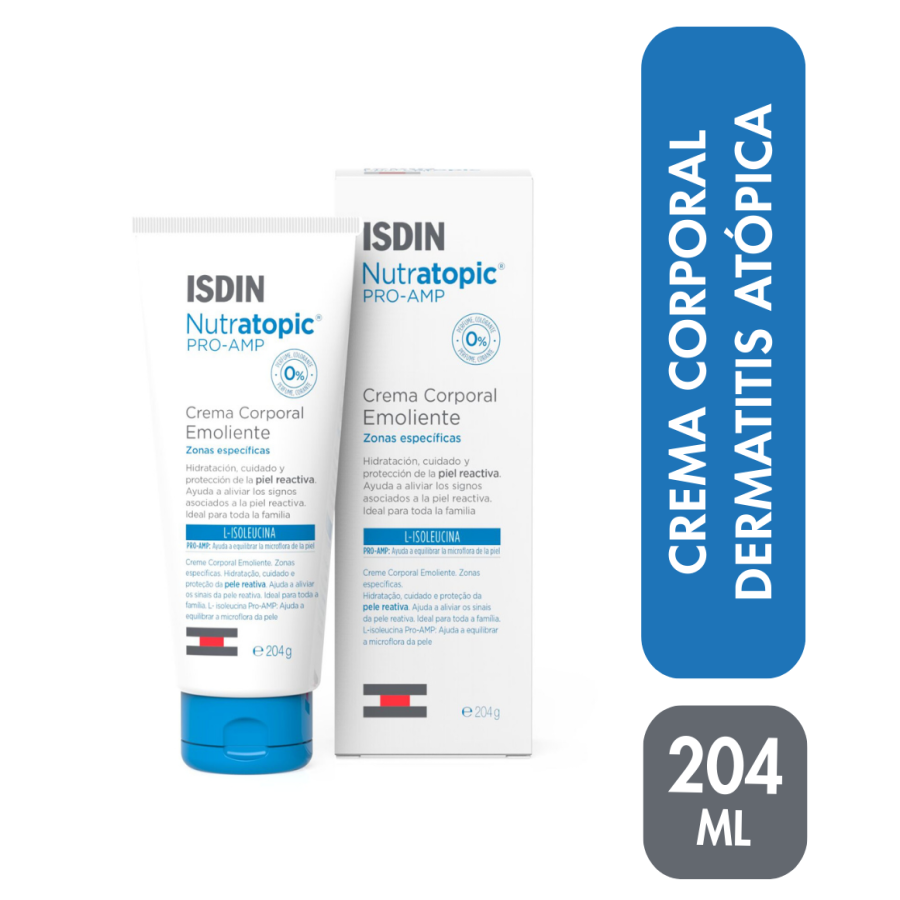 NUTRATOPIC PRO-AMP CREMA CORPORAL 204ML