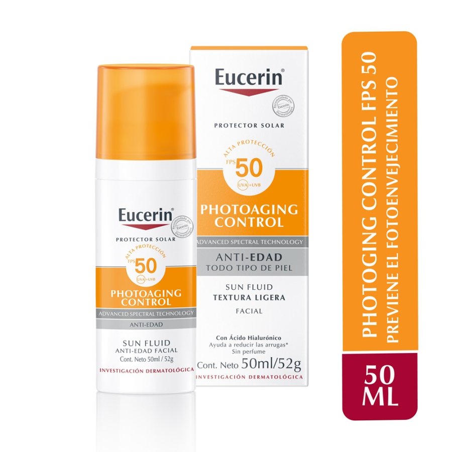 EUCERIN SUN PHOTOAGING ANTIARRUGAS CONTROL FPS 50+ 50ML