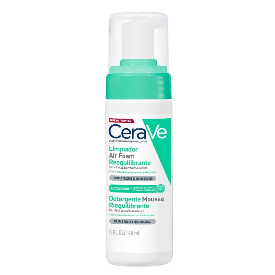 CERAVE LIMPIADOR AIR FOAN REEQUILIBRANTE 148ML