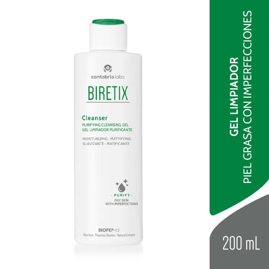 BIRETIX CLEANSER GEL LIMPIADOR PURIFICANTE  200ML