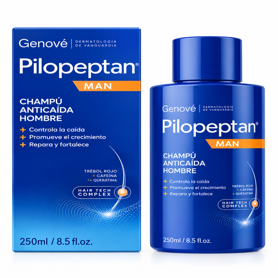 PILOPEPTAN MAN CHAMPÚ ANTICAIDA HOMBRE 250ML